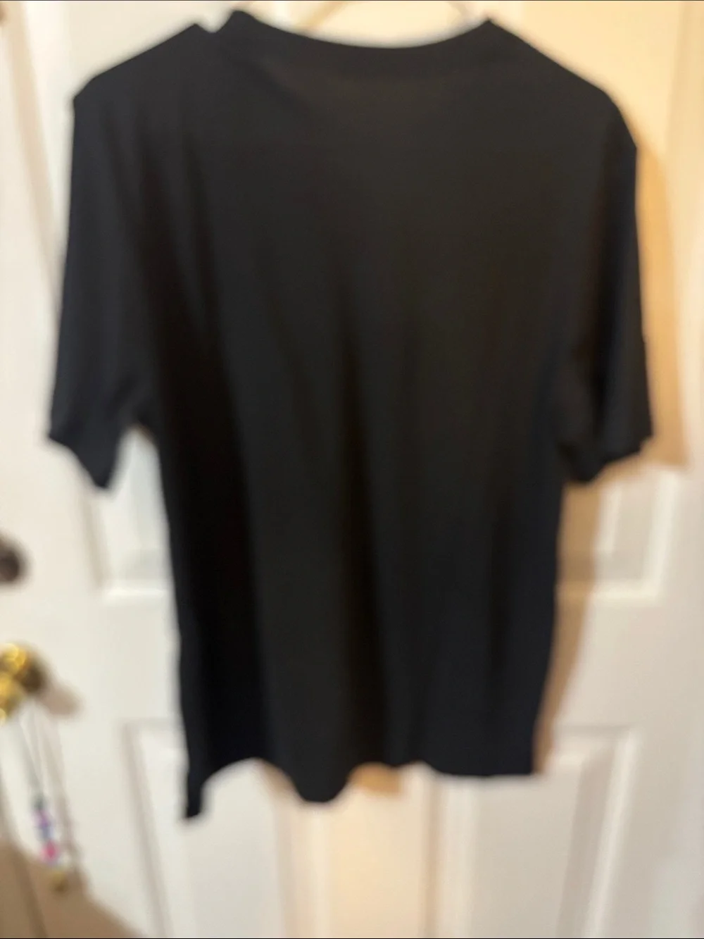 Jordan Black Short-Sleeve Crewneck T-Shirt with White Jumpman